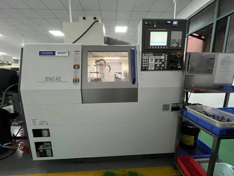Swiss-type CNC lathe